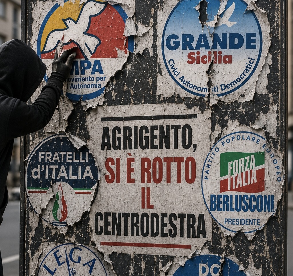 Al momento stai visualizzando Agrigento, crisi nel Centrodesta: la coalizione crolla per una poltrona