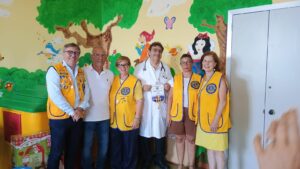 Scopri di più sull'articolo Il Reparto di Pediatria del “San Giovanni di Dio” si arricchisce grazie al Lions Club