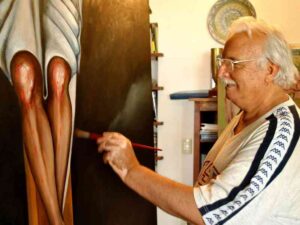 Scopri di più sull'articolo Menfi piange la scomparsa dell’artista Pino Bua, un grande talento locale