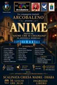 Scopri di più sull'articolo Agrigento – Il grido catartico di “Anime”: sulla scalinata della Chiesa Madre di Favara la memoria che sfida la mafia