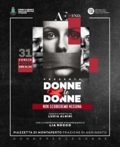 Scopri di più sull'articolo Agrigento – A Montaperto una serata dedicata alle donne vittime di violenza