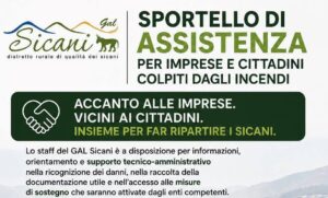 Scopri di più sull'articolo Agrigento – Il GAL Sicani attiva lo Sportello di Assistenza per imprese e cittadini colpiti dagli incendi