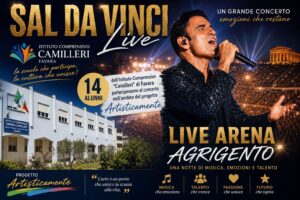 Scopri di più sull'articolo Agrigento – Una delegazione di alunni dell’I.C. “A. Camilleri” di Favara al concerto di Sal Da Vinci