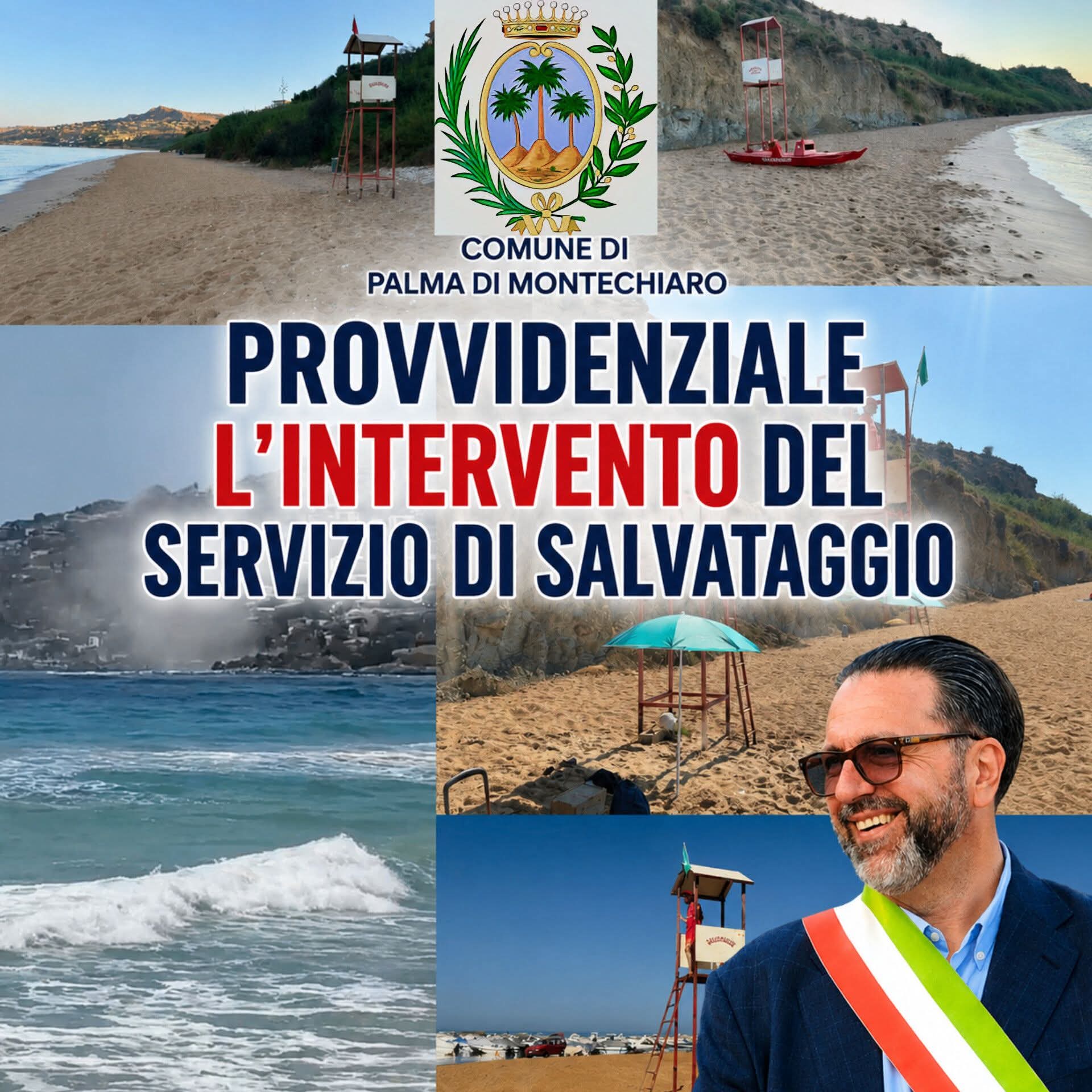 Al momento stai visualizzando Agrigento – Trombe d’ aria a Palma. Il sindaco Castellino: “Provvidenziale l’ intervento del servizio Baywatch”