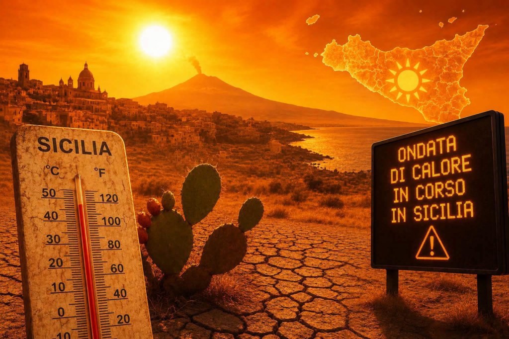 Al momento stai visualizzando Agrigento – Ondata di calore e incendi in Sicilia,  il preallarme della Protezione civile