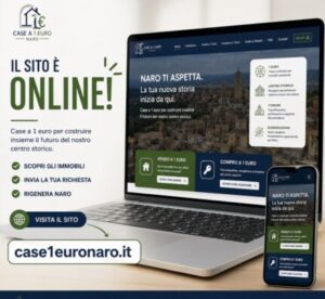 Scopri di più sull'articolo Agrigento – Case a 1 Euro Naro, online il nuovo portale digitale