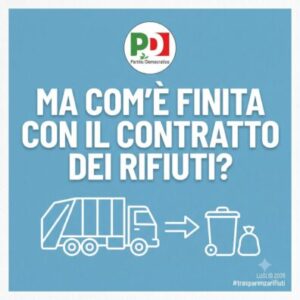 Scopri di più sull'articolo Agrigento – PD servizio di raccolta rifiuti a Campobello di Licata: trasparenza e risposte urgenti dall’Amministrazione
