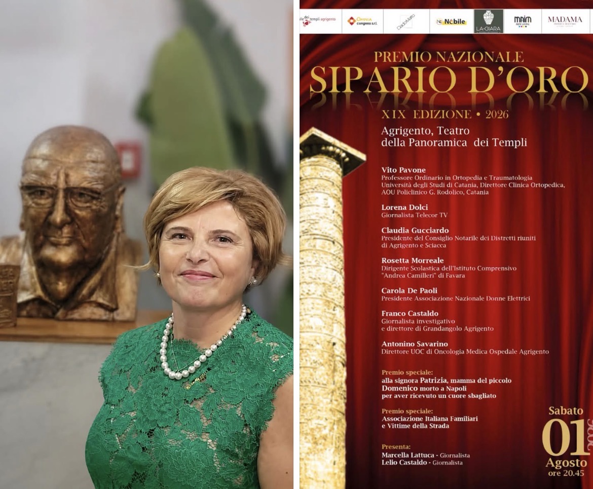 Al momento stai visualizzando Agrigento – La dirigente scolastica Rosetta Morreale insignita del Premio