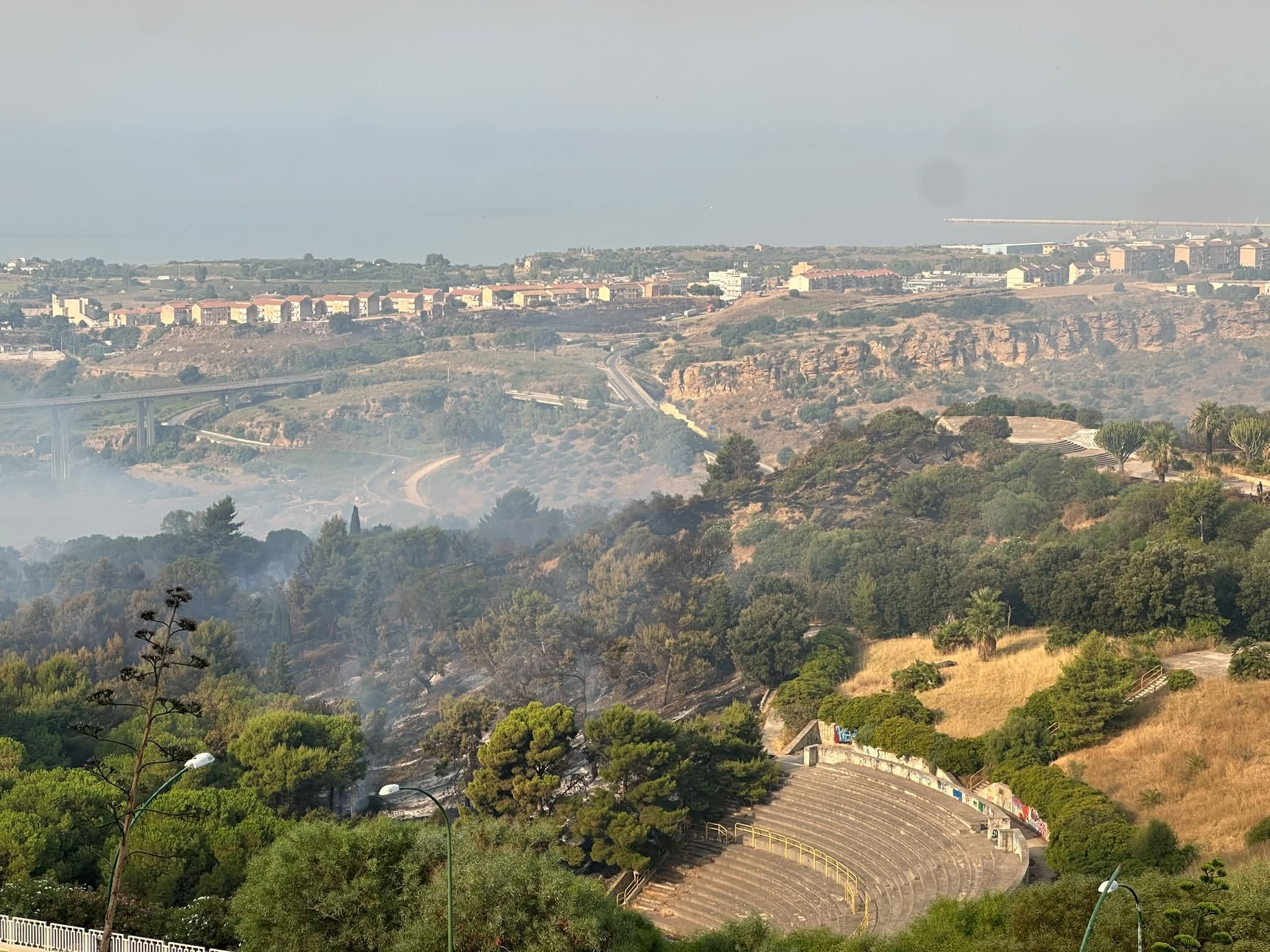 Scopri di più sull'articolo Agrigento, incendio Parco Icori, l’intervento del sindaco Sodano