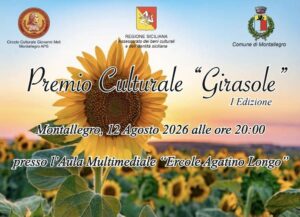 Scopri di più sull'articolo Agrigento – Premio Culturale “Girasole”: premiate le eccellenze della Sicilia