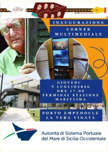 Scopri di più sull'articolo Nuovo corner multimediale al terminal di Porto Empedocle per scoprire Vigata