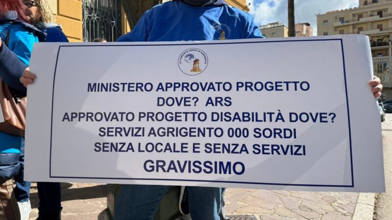Al momento stai visualizzando Agrigento, l’ex presidente provinciale dell’Ens denuncia: “I sordi sono stati abbandonati, senza sede e senza servizi”