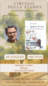 Scopri di più sull'articolo Salvatore Ferlita torna al Circolo della Stampa per un nuovo incontro