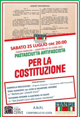 Al momento stai visualizzando Agrigento – Campobello di Licata,   la pasta asciutta antifascista