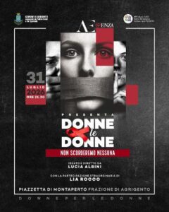Scopri di più sull'articolo Agrigento, Montaperto, evento contro la violenza sulle donne