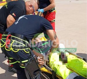 Scopri di più sull'articolo Agrigento – Incidente sul lavoro, operaio agrigentino trasferito in elisoccorso a Caltanissetta