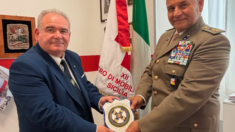 Al momento stai visualizzando Incontro tra l’Unione Insigniti al Merito e il XII° Centro CRI Sicilia