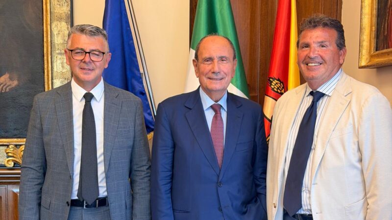 Al momento stai visualizzando Agrigento – Il presidente Renato Schifani ha ricevuto una delegazione dell’Ordine dei Geologi di Sicilia a Palazzo d’Orléans