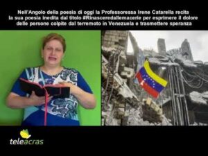 Scopri di più sull'articolo Teleacras – #Angolodellapoesia di Irene Catarella #Rinasceredallemacerie