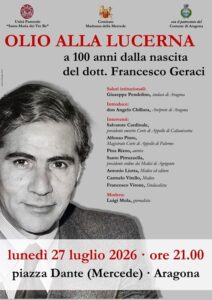 Al momento stai visualizzando Agrigento – Aragona: Lunedì si ricorda il dott. Francesco ‘Ciccio’ Geraci nel centenario della nascita