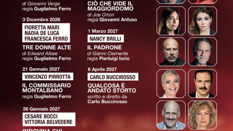 Al momento stai visualizzando Parte la prevendita degli abbonamenti per “Frammenti di Meraviglia” al Teatro Impero di Marsala