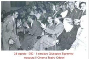 Scopri di più sull'articolo Agrigento – Pillole di storia di GAETANO AUGELLO, CANICATTÌ: IL CINEMA TEATRO ODEON