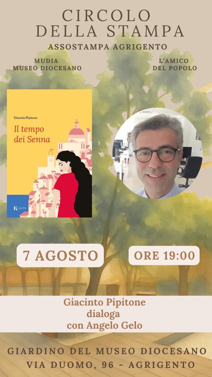 Al momento stai visualizzando Agrigento – Circolo della stampa, terzo appuntamento con il giornalista Giacinto Pipitone