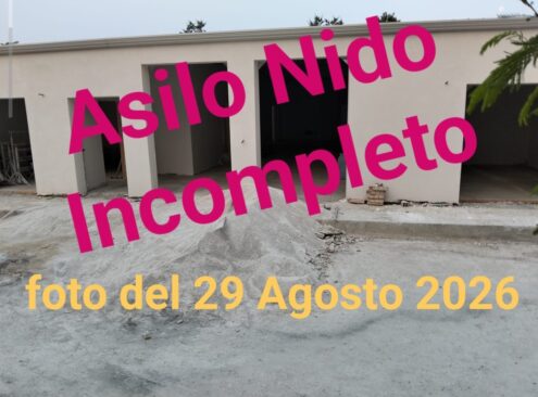 Al momento stai visualizzando Agrigento – Il Gruppo consiliare “Uniti per Naro” sollecita l’Amministrazione Dalacchi a fare chiarezza sul certificato di ultimazione dei lavori dell’asilo nido e sul contenuto del verbale dei lavori ancora da eseguire