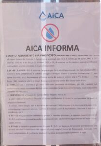 Scopri di più sull'articolo Agrigento – San Leone, “acqua scura”, coinvolta solo via Rosina