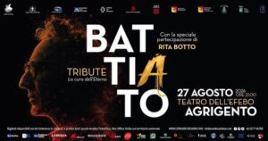 Scopri di più sull'articolo Agrigento, attesa per “Battiato Tribute – La cura dell’eterno”