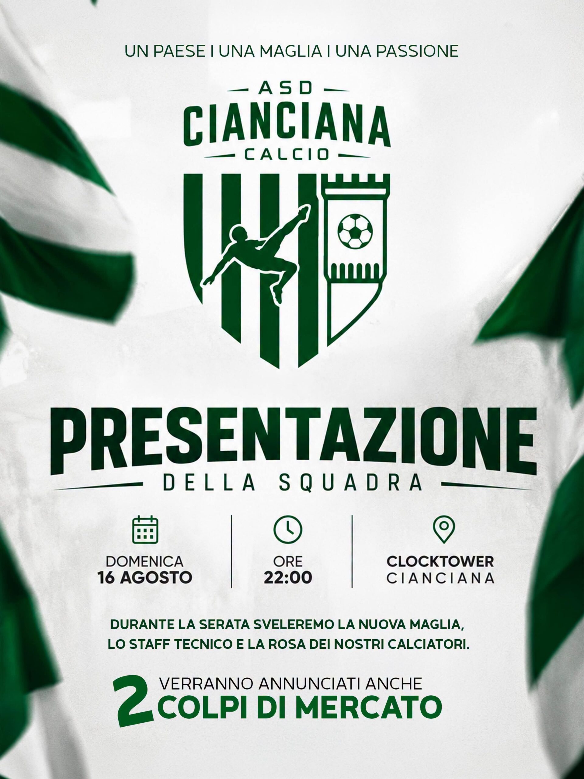 Al momento stai visualizzando Agrigento – Calcio: al Clok Tower si presenta l’ ambizioso Cianciana
