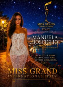 Scopri di più sull'articolo Agrigento – Miss Grand International Italy, la ciancianese Bosciglio sogna la fascia. Le congratulazioni del vicesindaco Curaba