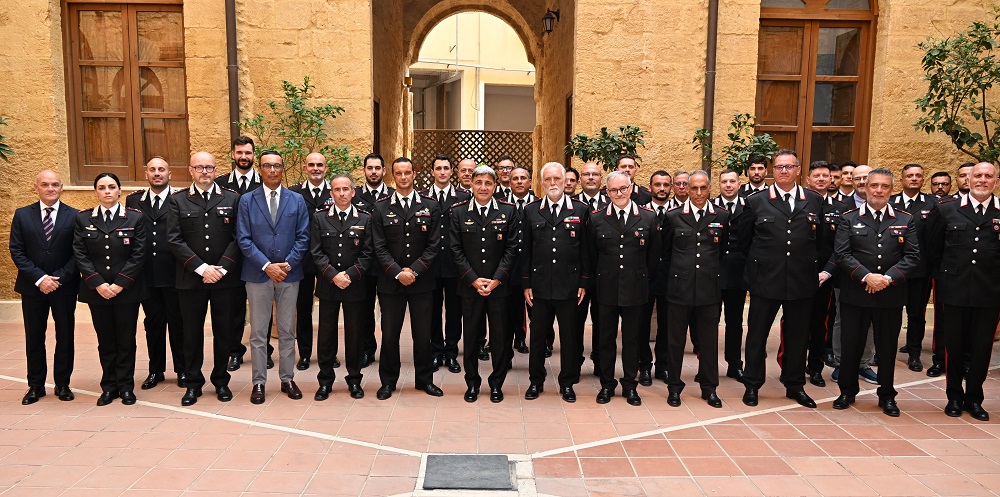 Al momento stai visualizzando Agrigento, il generale Ubaldo Del Monaco in visita al Comando provinciale dei Carabinieri