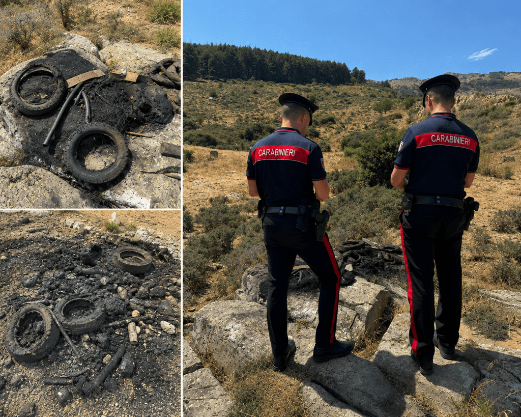 Al momento stai visualizzando Agrigento – Sorpresi ad appiccare incendio nel parco delle Madonie, due denunce