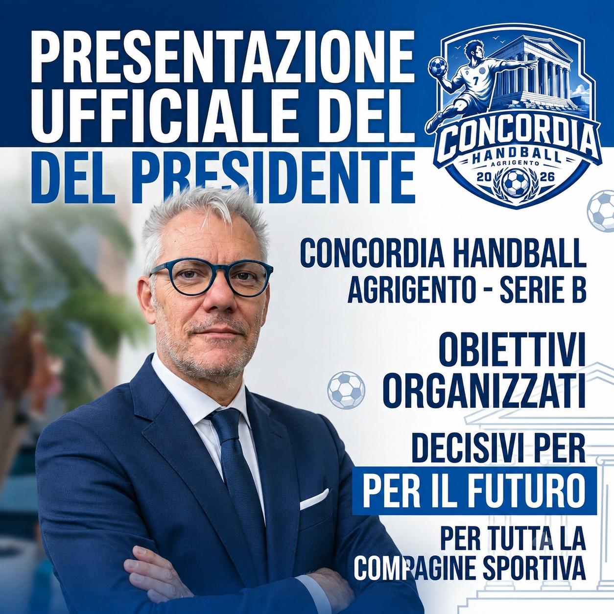 Al momento stai visualizzando Pallamano, inizia la stagione della Concordia Handball Agrigento (intervista a Vella al Vg)