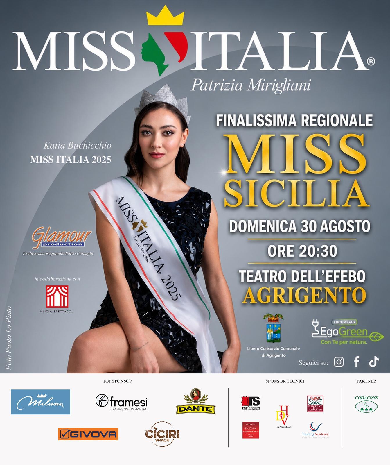 Al momento stai visualizzando Miss Italia, la finale regionale ad Agrigento. Oggi, video al Vg