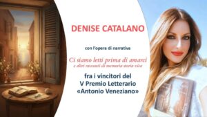 Scopri di più sull'articolo Agrigento – La scrittrice agrigentina Denise Catalano tra i vincitori del  Premio Letterario Antonio Veneziano