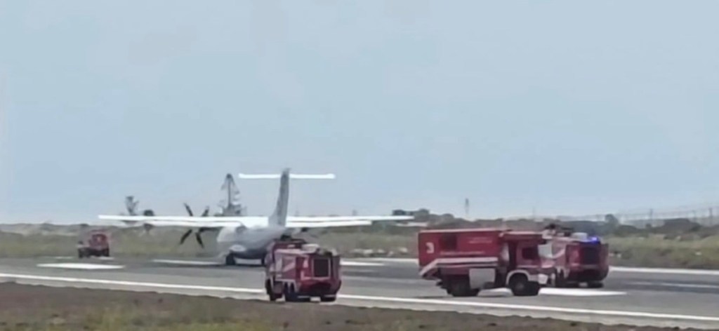 Al momento stai visualizzando Agrigento – Lampedusa, volo DAT diretto a Catania rientra subito dopo il decollo: paura a bordo