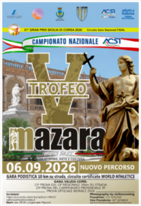 Scopri di più sull'articolo Agrigento – Atletica ACSI: A Mazara del Vallo il campionato Nazionale di corsa su strada 2026