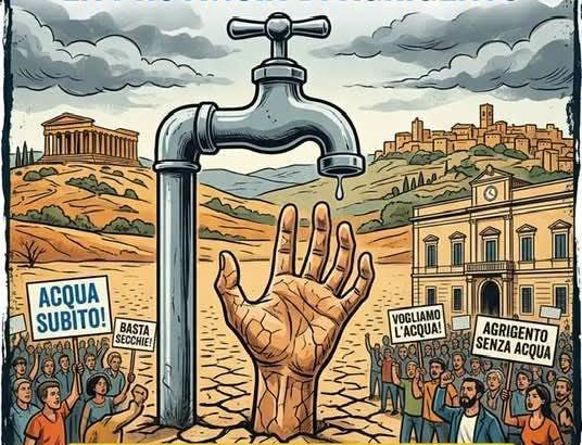 Al momento stai visualizzando Crisi idrica, nuova manifestazione ad Agrigento: “Più gente c’è, meglio è! Uniti per l’acqua: è un diritto!”