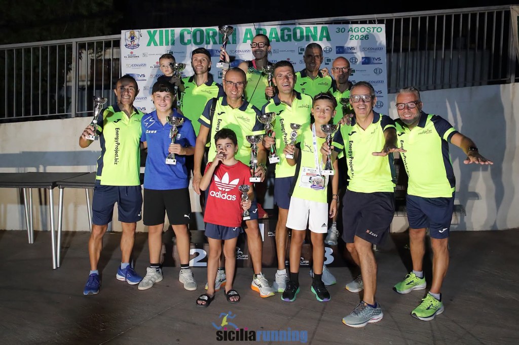 Al momento stai visualizzando Agrigento – Corri Aragona, pioggia di podi e medaglie per la Pro Sport Ravanusa