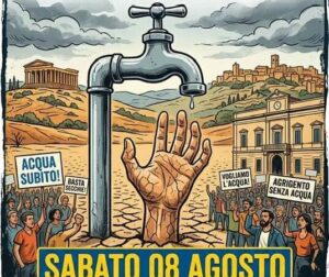 Scopri di più sull'articolo Crisi idrica, la protesta arriva in piazza: Agrigento torna a mobilitarsi per il diritto all’acqua