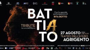 Scopri di più sull'articolo Agrigento – Attesa per “Battiato Tribute – La cura dell’eterno” giovedì 27 agosto al Teatro dell’Efebo