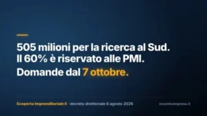 Scopri di più sull'articolo Agrigento – Scoperta Imprenditoriale II, dal 7 ottobre le imprese siciliane possono presentare domanda
