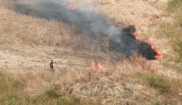 Al momento stai visualizzando Incendio partito da un terreno tra Agrigento e Joppolo Giancaxio: arrestato un pensionato di 85 anni