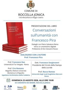 Scopri di più sull'articolo Agrigento – Circolo della Stampa della Locride, il prof. Francesco Pira Socio Onorario