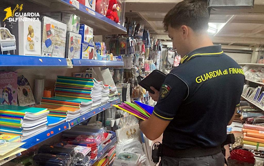 Al momento stai visualizzando Agrigento – Gdf, sequestrati oltre 24 mila prodotti scolastici non sicuri