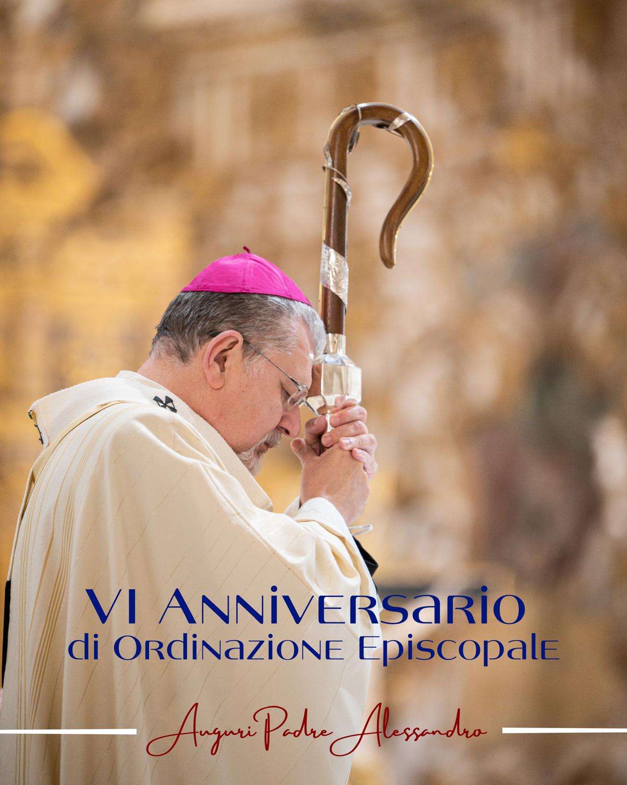 Al momento stai visualizzando Agrigento – VI anniversario ordinazione episcopale dell’Arcivescovo Alessandro , gli auguri del Vicario Generale