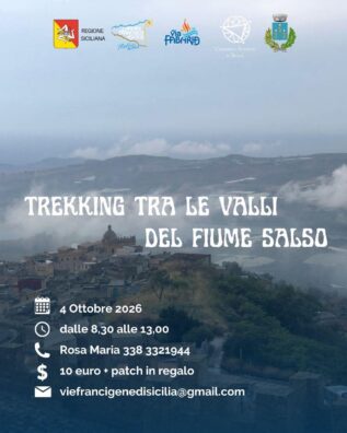 Scopri di più sull'articolo Agrigento – Cammini in Sicilia, anche ASD Rette Parallele alla 4ª Giornata Regionale: Trekking tra le valli del fiume Salso