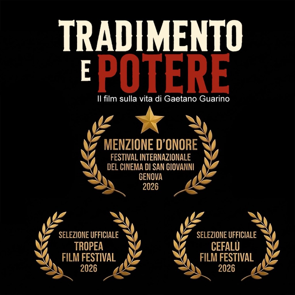 Al momento stai visualizzando Agrigento – Al film “Tradimento e Potere” due Menzioni d’Onore e selezionato a tre festival